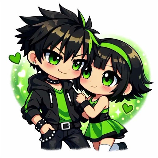 Butch x Buttercup gacha life together