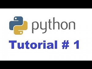Python Tutorial for Beginners 1 - Introduction to Python (For Absolute Beginners)