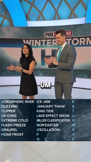 📚🦊ABC'S OF WINTER WEATHER: FOX Weather Meteorologists Stephen Morgan and Marissa Torres explain what oscillations are and how many different types of them there are. #behindthescenes #winter #weather #FoxWeather #oscillation #snow | FOX Weather