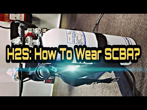 H2S Training: Proper Way of Wearing SCBA (Self Containing Breathing Apparatus) #phtls #scba #h2so4