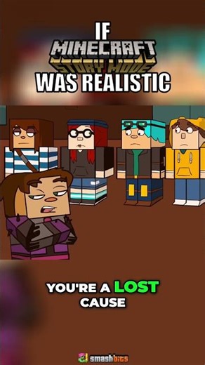 Everybody Else's Terrible Acting Made The Killer So Obvious #minecraftstorymode #minecraftanimations