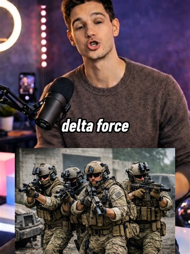 Delta Force es una de las unidades más secretas y selectas del mundo. Solo aceptan soldados de élite que ya demostraron habilidades excepcionales, capaces de operar bajo presión extrema en misiones que casi nunca se hacen públicas. #DeltaForce #FuerzasEspeciales #SoldadosDeElite #OperacionesSecretas #Militar