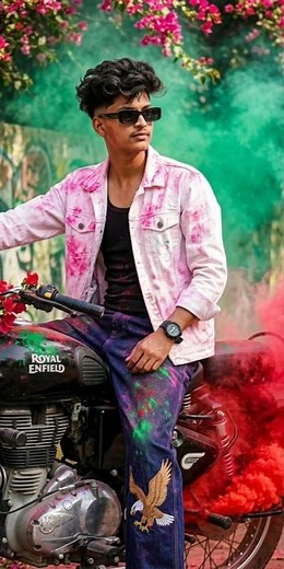 Trending Holi Photo Editing 2026 | Google Gemini Holi Photo Editing Prompt #Shorts #Ai #Holi #Edit