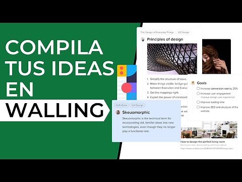 Recopila, organiza y acciona tus ideas en Walling.app