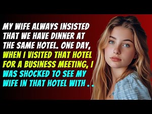 CAUGHT My Wife's SHOCKING Affair with a Hotel Waiter | A Cheated Wife True Story