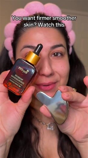 Smooth firm and depuff in one step! #FirmingFacialOil #AntiAgingSkincare #SensitiveSkinCare #AllSkinTypes #Nourish your skin with oil