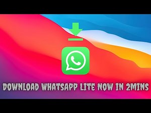 How to install WhatsApp Lite on PC (Light weight WhatsApp)