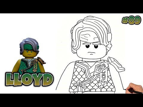 How To Draw LLOYD GARMADON | NINJAGO | Step By Step #lloyd