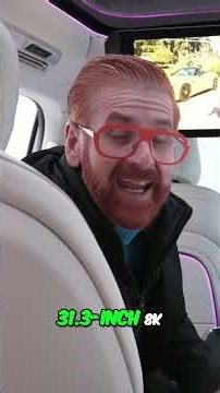 Mercedes MBUX Superscreen: 8 Passengers, 8K Screen! #shorts