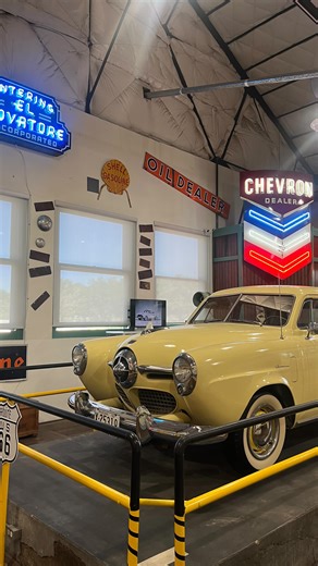 Arizona Route 66 Museum updates! 🤩 This historic neon sign dates back to the 1940s, and is now on display at the Route 66 Museum located inside the Kingman Visitor Center. #loveaz66 #route66 #explorearizona #getyourkicks #explorekingman #roadtrip | Route 66 Association of Arizona