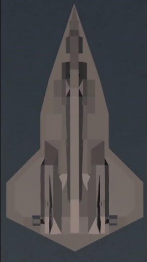 SR-72 Darkstar | Plane Crazy Spoiler 1 / 5 #planecrazy #topgunmaverick
