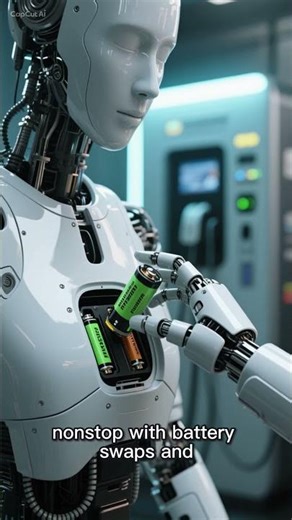 The First Robot That Can Work 24 Hours Straight.