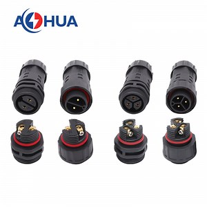 [Hot Item] Outdoor Motor Power Cable Waterproof Plug Male Female Watertight Connectors