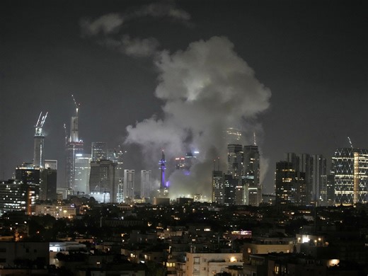 Iran launches waves of missiles at Israel in response to attacks