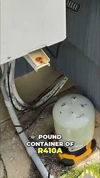 AC Secret: Recovering & Adding R410A Refrigerant Explained! #shorts
