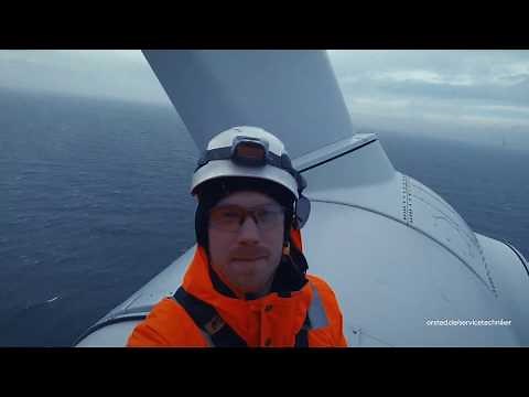 Become an offshore service technician (m/w/d) in Ørsted