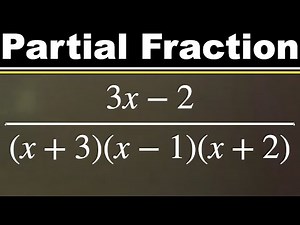 Partial Fraction Decomposition | How to solve Partial Fraction using the Cover Up Method | Example 3