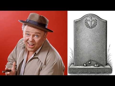 Carroll O'Connor's Grave and The Heartbreaking Story Nobody Tells- The Man Behind Archie Bunker