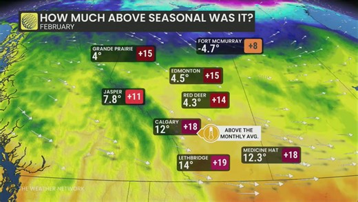Winter returns to Alberta with Arctic blast