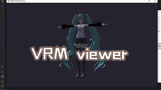 VRM/GLTF/GLB viewer