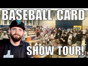 Baseball Card Show Tour & Recap with Dealer Tables Shown!