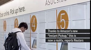 Amazon launches 'Instant Pickup' points