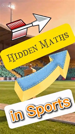 How Athletes Calculate the Perfect Shot! 🏏⚽ | The Hidden Math in Sports