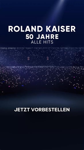 Liebe Freundinnen, liebe Freunde, dieser Trailer ist ein kleiner Einblick in die Editionen meines neuen Live-Albums „50 Jahre. Alle Hits. Live“ – und in das Gefühl dieser wunderbaren Konzerte. Das Album erscheint am 26. September. Hier könnt Ihr Euch Euer Exemplar vorbestellen: https://rolandkaiser.lnk.to/50JahreAlleHitsLive Von Herzen Euer Roland | Roland Kaiser