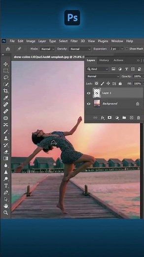 Puppet Warp Tool in Photoshop | Easy Distortion & Animation Trick #designhacklab_fx
