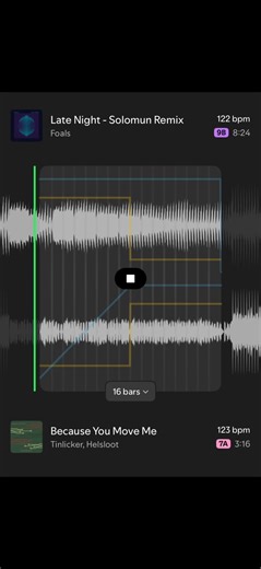 Late Night remix/ Because you move me #spotifymix #solomun #edm #tinlicker