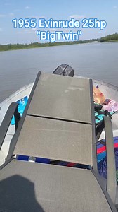 1955 Evinrude 25hp "BigTwin" with tiller handle & jet pump. Outboard Madness #outboardmadness | Outboard Madness