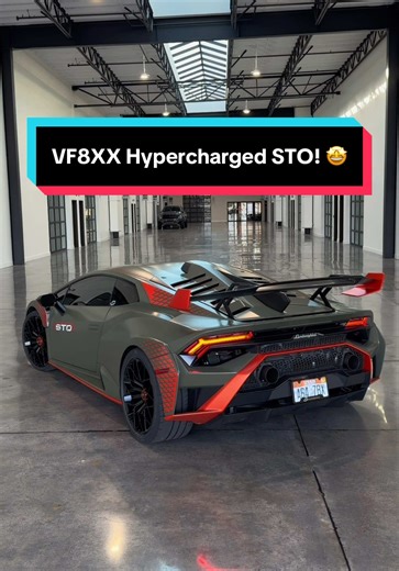 Experiencing the VF8XX Hypercharger on the Huracan STO