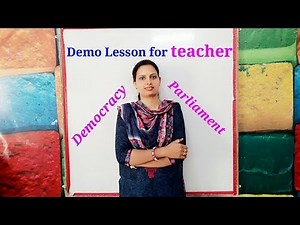 Teacher Demo Lesson : Teacher Interview Teaching a Lesson