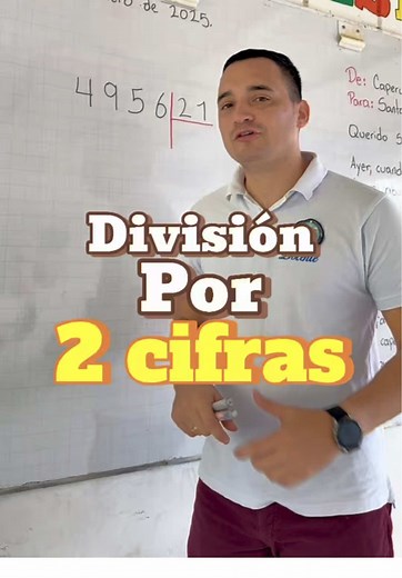 Aprende a dividir por dos cifras paso a paso