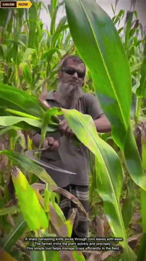 Sharp & Efficient Harvesting Knife for Corn Cutting and Crop Processing in Farm Fields