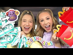 BUYING HAPPY MEALS FROM MCDONALDS UNTIL WE COLLECT ALL OF THE SQUISHMALLOW TOYS 😱🤭