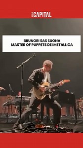482K views · 10K reactions | “Non dimentichiamoci da dove veniamo”: Brunori Sas suona i Metallica: e non un pezzo qualunque, ma “Master of Puppets”!蘭 | Radio Capital | Facebook