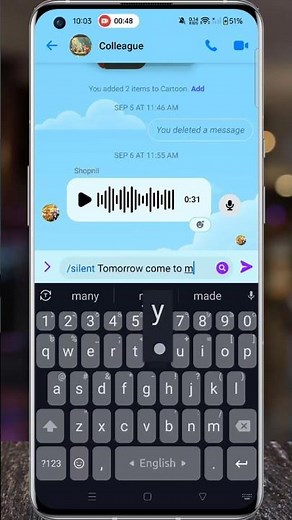 How to Send Silent Messages on Messenger Without Notifying Anyone #shorts