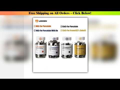 1kg Dental Nickel-chromium Porcelain Alloy Ni-Cr Lab Materials Cobalt-chromium Porcelain/frame