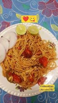 Chicken Masala Noodles at Home 🍜Restaurant Style😋