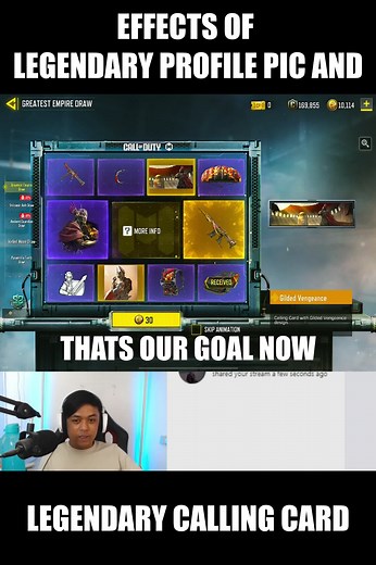 EFFECTS OF LEGENDARY CALLING CARD 🤣🤣 #CODM #CALLOFDUTY