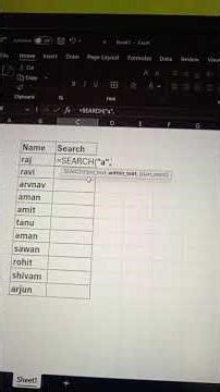 Search function in excel trick formula #tranding #short_video #excel / computer 💻🎯🔝 💗💻