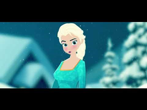 frozen, Queen Elsa's Sneeze 2d animation | BM STUDIOS