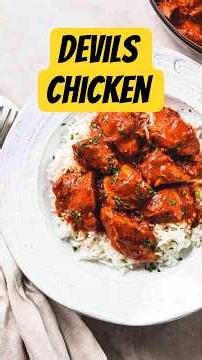 Easy Devils Chicken Recipe #recipe #chicken #devilschicken