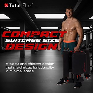 ✅ 𝗖𝗼𝗺𝗽𝗮𝗰𝘁 𝗗𝗲𝘀𝗶𝗴𝗻: Fits anywhere, even under beds. ✅ 𝗩𝗲𝗿𝘀𝗮𝘁𝗶𝗹𝗲 𝗪𝗼𝗿𝗸𝗼𝘂𝘁𝘀: 50 exercises for a full body workout. ✅ 𝗤𝘂𝗶𝗰𝗸 𝗔𝗱𝗷𝘂𝘀𝘁𝗺𝗲𝗻𝘁𝘀: Change exercises in seconds. ✅ 𝗔𝗳𝗳𝗼𝗿𝗱𝗮𝗯𝗹𝗲: Less costly than gym memberships. ✅ 𝗔𝗹𝗹 𝗙𝗶𝘁𝗻𝗲𝘀𝘀 𝗟𝗲𝘃𝗲𝗹𝘀: Suitable for beginners to pros. ✅ 𝗜𝗻𝘀𝘁𝗮𝗻𝘁 𝗔𝘀𝘀𝗲𝗺𝗯𝗹𝘆: Almost ready to use right away. ✅ 𝗦𝗽𝗮𝗰𝗲-𝗦𝗮𝘃𝗶𝗻𝗴: Small suitcase size for easy storage. ✅ 𝗖𝗼𝗺𝗳𝗼𝗿𝘁𝗮𝗯𝗹𝗲 𝗨𝘀𝗲: T