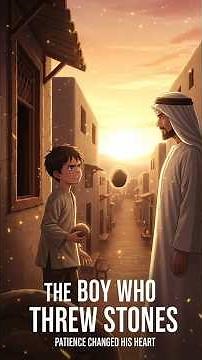 The Boy Who Threw Stones | Hazrat Muhammad Sallallahu Alaihi Wasallam Story | Islamic Story