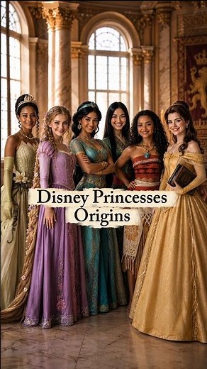 Origins of Disney Princesses - Part 2