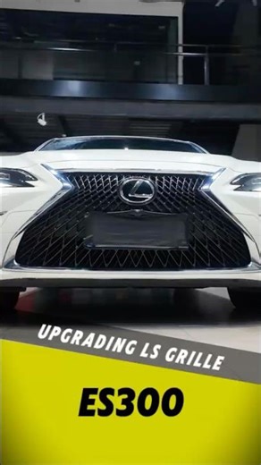 Lexus Mod Breakdown: The LS Grille Swap.#lexus #lexuses headlight #Aftermarket Parts#replacement