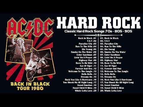 Hard Rock 80s - 90s | Hard Rock Greatest Hits | Best Hard Rock Songs Of 80s and 90s