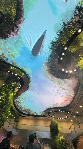 Exploring Terminal 2 at Changi Airport, Singapore